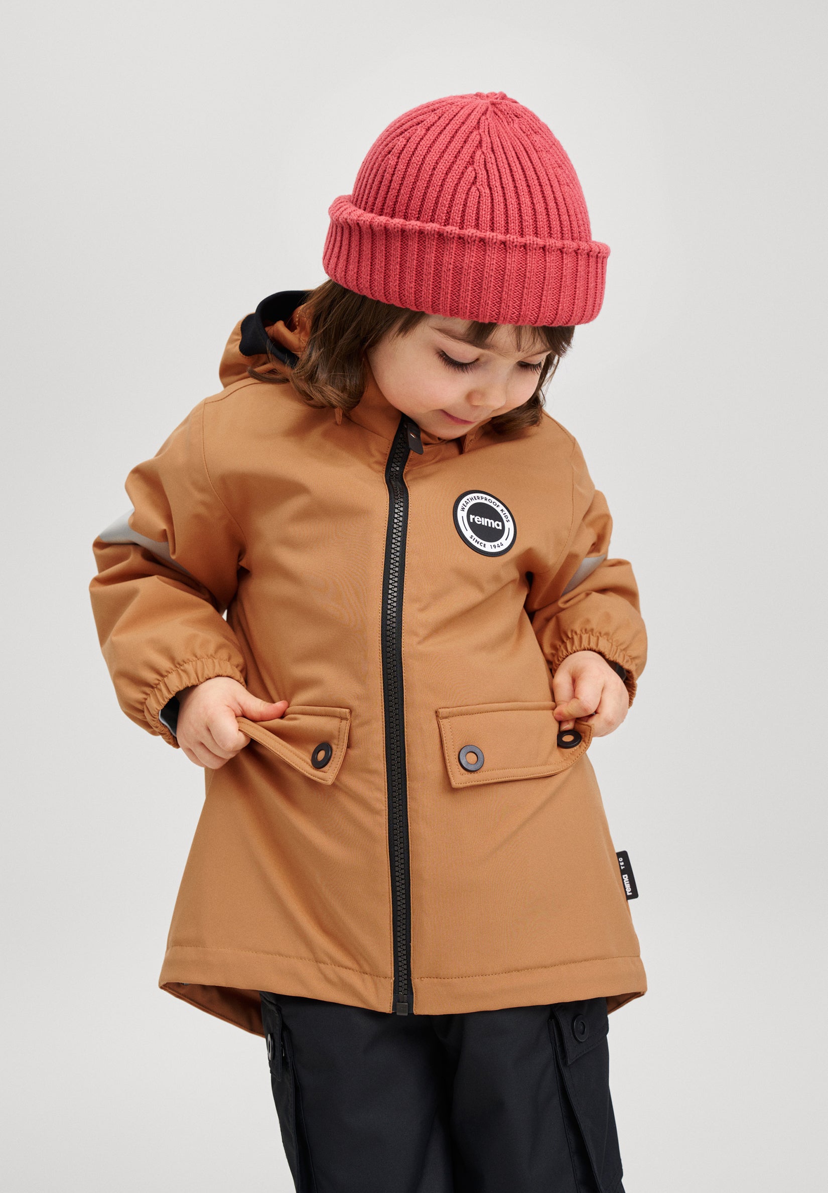 Reima Kinder Mütze Hattara rot 5300057B 3940
