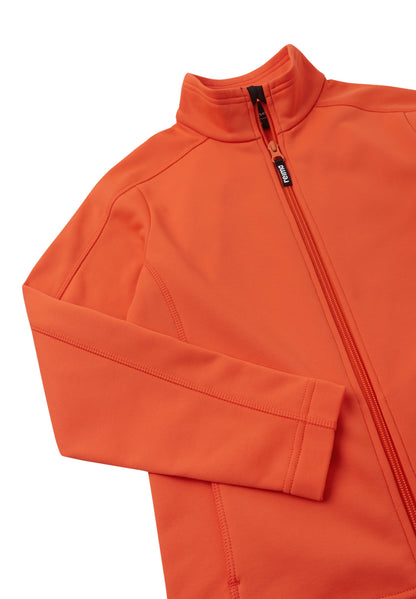 REIMA Jacke Velours Fleece <br>Jauhatus/Johtaen<br> Gr. 158, 164<br> innen weiches funktinonelles Velours<br> aussen glattes Material <br>zum Separat- oder Darunter-Tragen<br> warm, 210 g/m2 Dicke