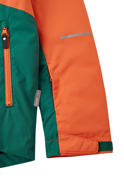 REIMA Skijacke/Winterjacke <br> Kaaranka <br>Gr. 104 bis 164 <br>Schneefang & verstellbare Ärmelbündchen<br> funktionelle Details <br> WS 10'000 mm