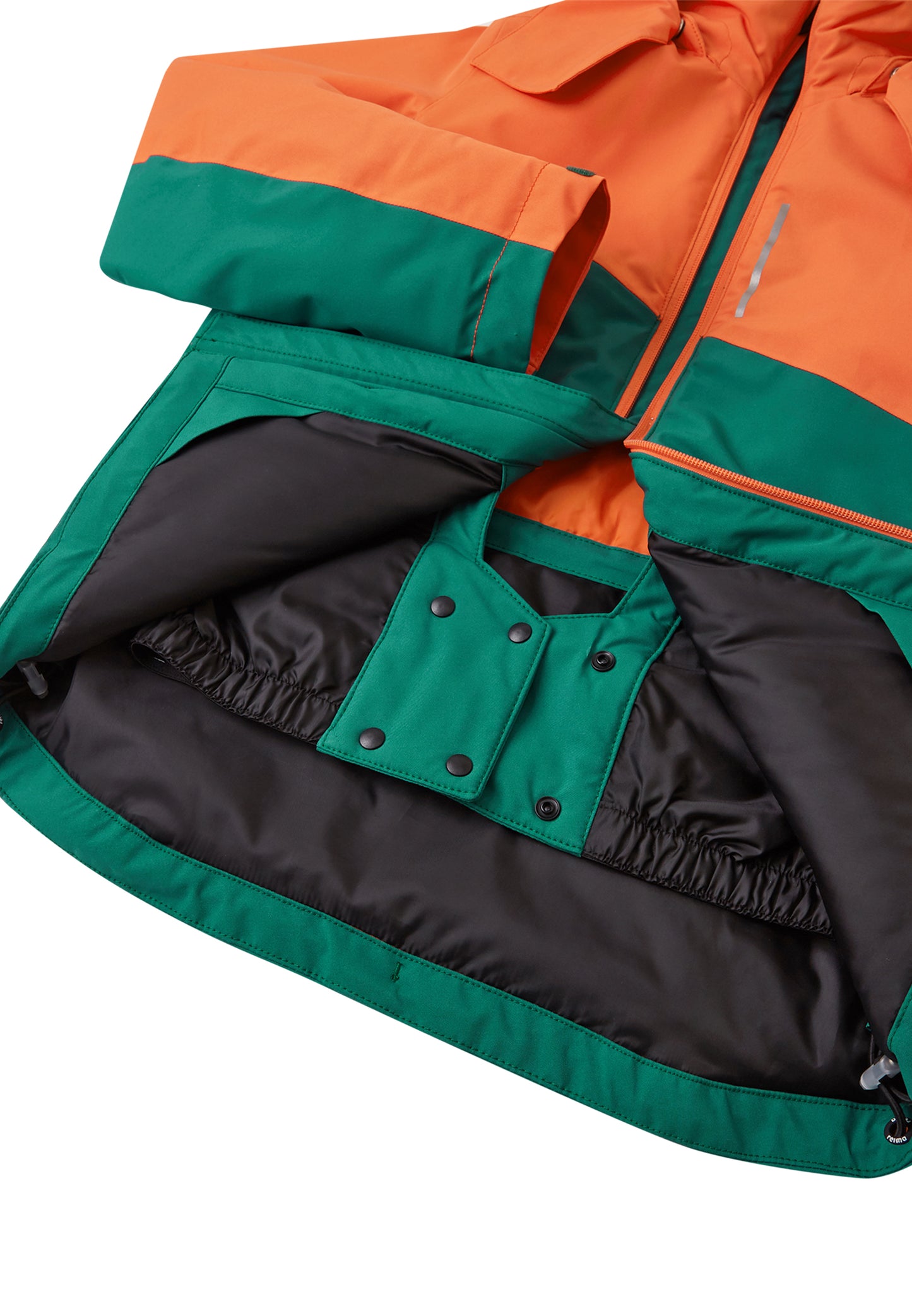 REIMA Skijacke/Winterjacke <br> Kaaranka <br>Gr. 104 bis 164 <br>Schneefang & verstellbare Ärmelbündchen<br> funktionelle Details <br> WS 10'000 mm