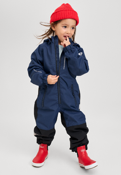 REIMA TEC Kinder Regenoverall / Übergangsoverall Kapelli blau 5100179A 6980