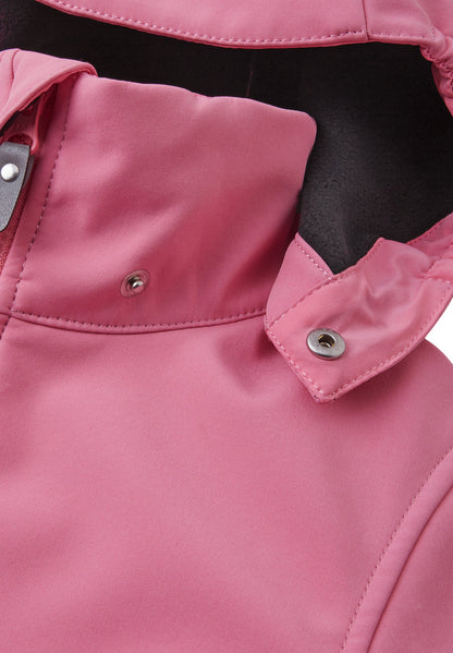 REIMA gefütterte Softshell-Jacke <br>Koivula <br>Gr. 146<br> aussen Softshell <br>innen weiches Fleece <br>WS 10'000 mm