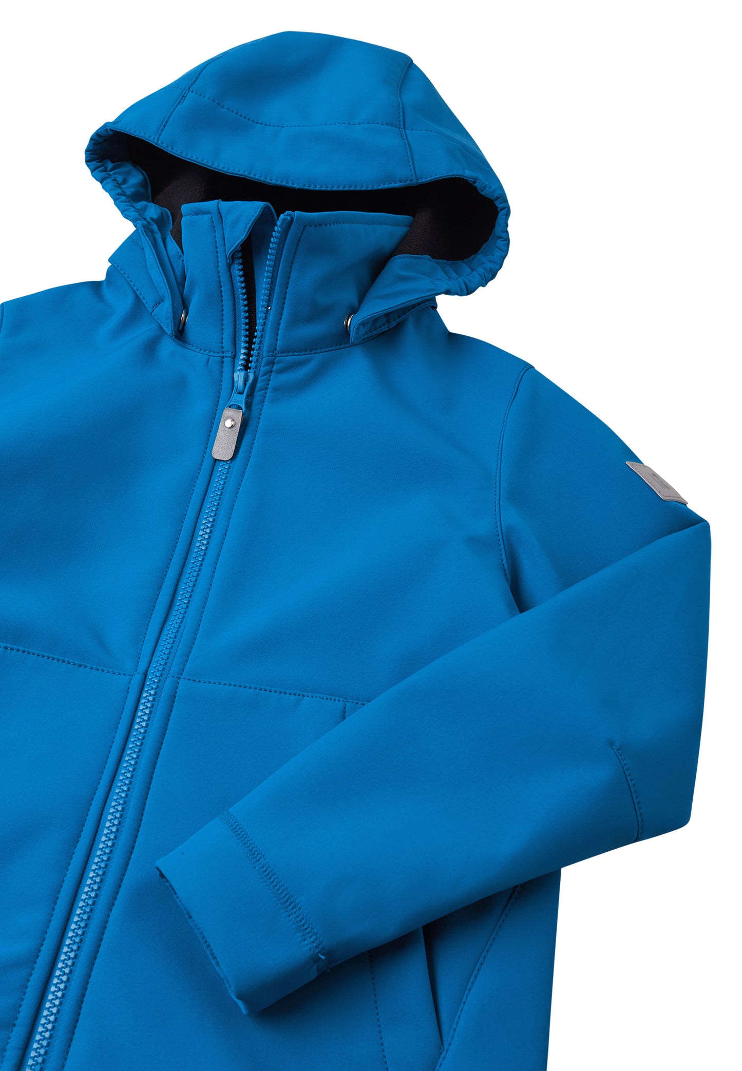 REIMA gefütterte Softshell-Jacke <br>Koivula <br>Gr. 152, 164<br> aussen Softshell <br>innen weiches Fleece <br>WS 10'000 mm