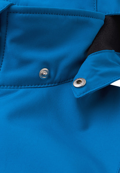 REIMA gefütterte Softshell-Jacke <br>Koivula <br>Gr. 152, 164<br> aussen Softshell <br>innen weiches Fleece <br>WS 10'000 mm