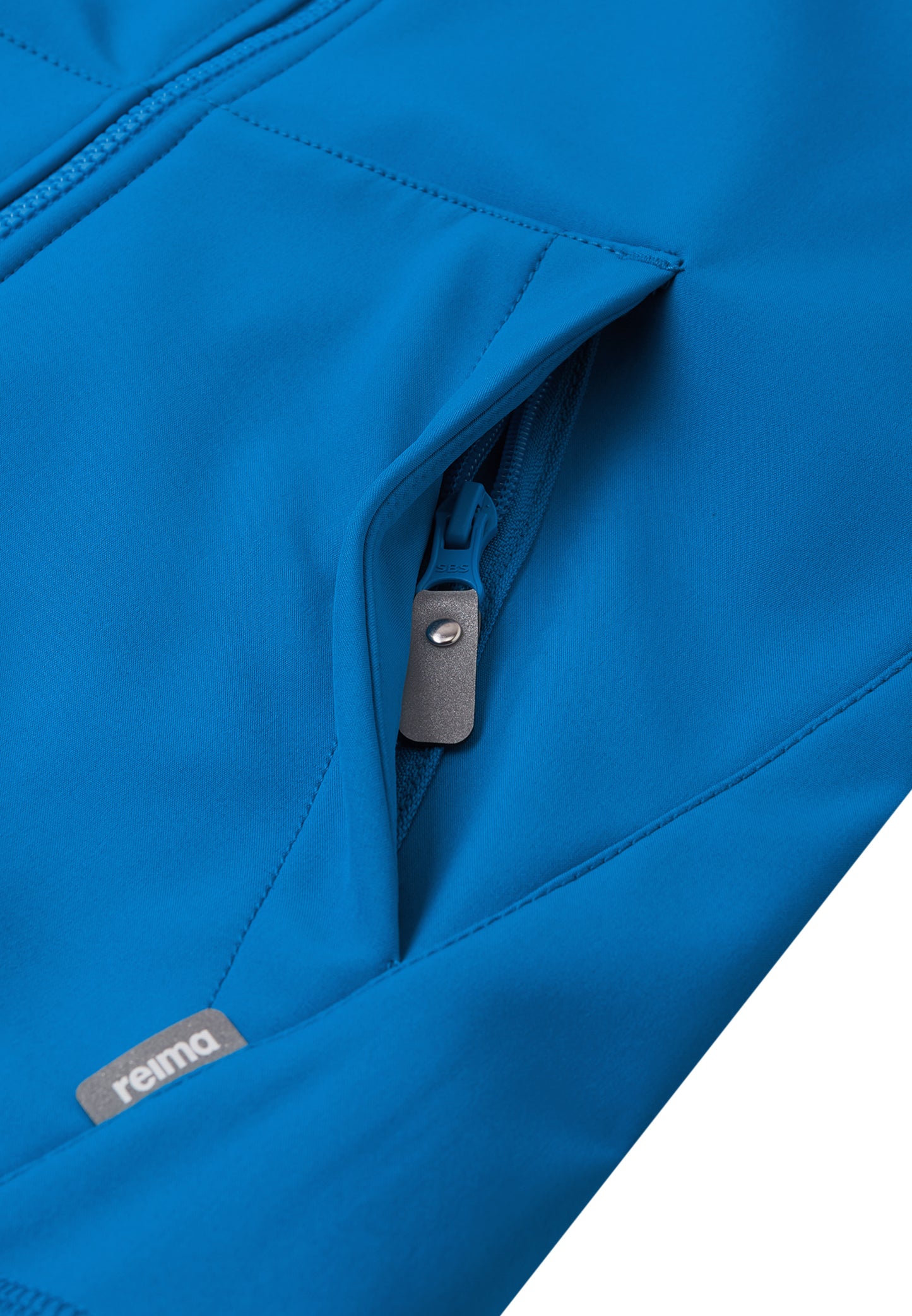 REIMA gefütterte Softshell-Jacke <br>Koivula <br>Gr. 152, 164<br> aussen Softshell <br>innen weiches Fleece <br>WS 10'000 mm