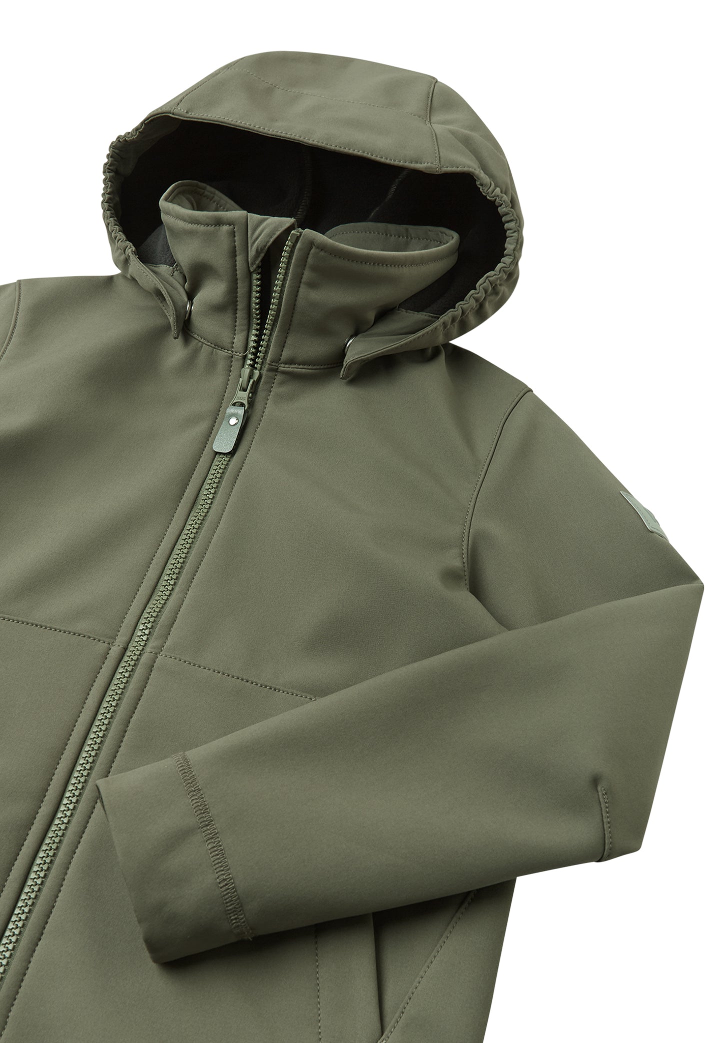REIMA gefütterte Softshell-Jacke <br>Koivula <br>Gr. 152, 164<br> aussen Softshell <br>innen weiches Fleece <br>WS 10'000 mm
