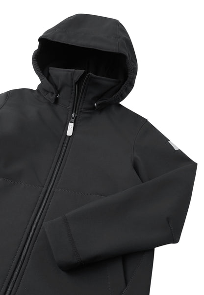 REIMA gefütterte Softshell-Jacke <br>Koivula <br>Gr. 146, 152, 164<br> aussen Softshell <br>innen weiches Fleece <br>WS 10'000 mm