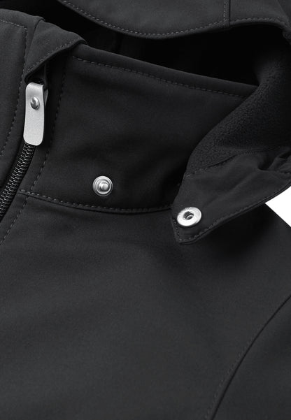 REIMA gefütterte Softshell-Jacke <br>Koivula <br>Gr. 146, 152, 164<br> aussen Softshell <br>innen weiches Fleece <br>WS 10'000 mm