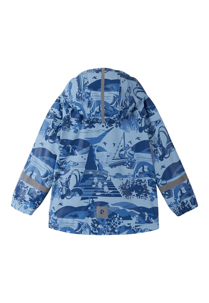 REIMA gefütterte Regenjacke/Matschjacke <br>Koski <br>Gr. 92, 104<br> innen warmes Fleece <br>WS 10'000 mm