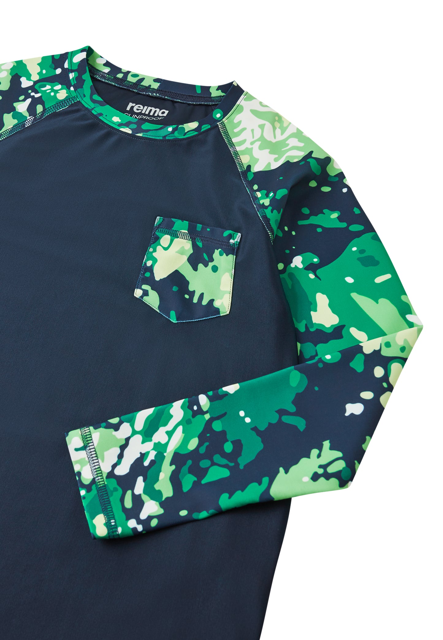 REIMA Badeshirt <br>Kroolaus <br>Gr. 104 - 140<br> UV-Schutzfaktor 50+<br> schnelltrocknend