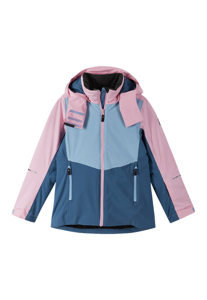 REIMA-TEC Kinder Skijacke / Winterjacke Lainio rosa blau 5100353A 401A