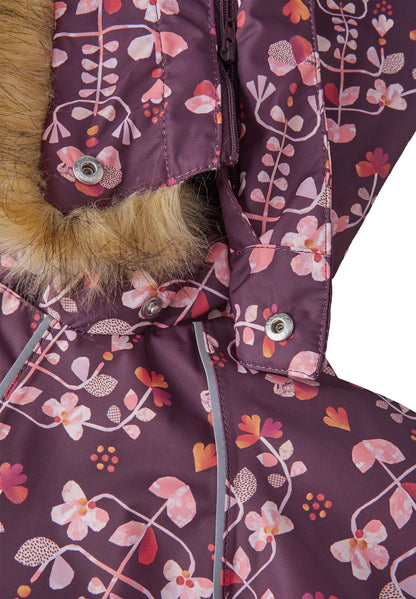 REIMA TEC Winteroverall/Skianzug <br>Lappi <br>Gr. 80<br> Po-Bereich extra dick isoliert<br> Taille regulierbar<br> Kunst-Pelz abnehmbar<br> abnehmbare Fuss-Schlaufen<br> WS 12'000 mm