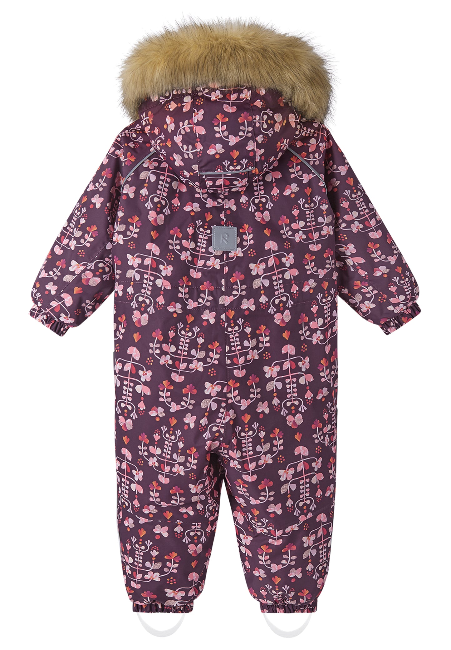 REIMA TEC Winteroverall/Skianzug <br>Lappi <br>Gr. 80<br> Po-Bereich extra dick isoliert<br> Taille regulierbar<br> Kunst-Pelz abnehmbar<br> abnehmbare Fuss-Schlaufen<br> WS 12'000 mm