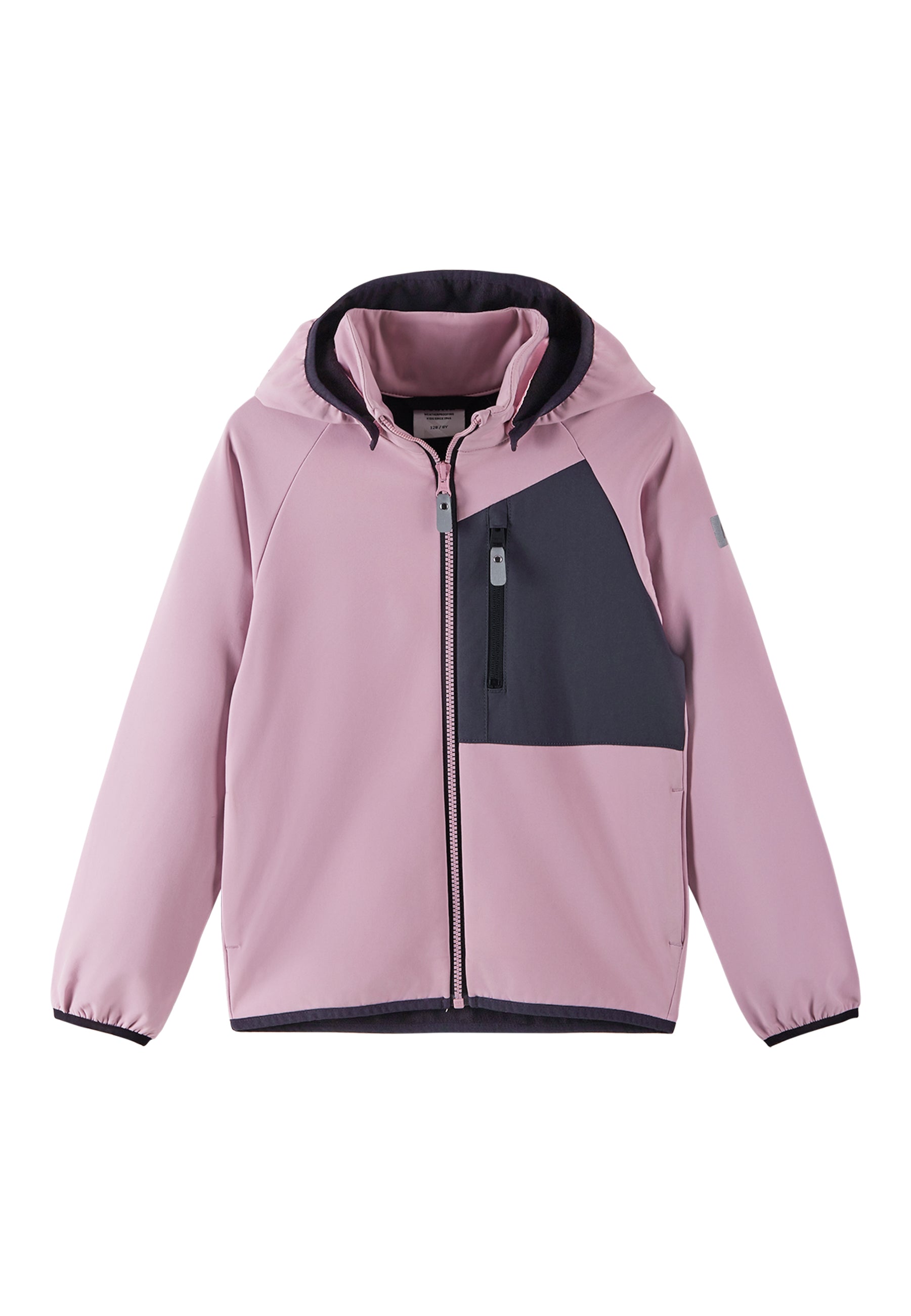 REIMA TEC Kinder Übergangs- und Regen-Jacke Mukana rosa 5100386A 4500