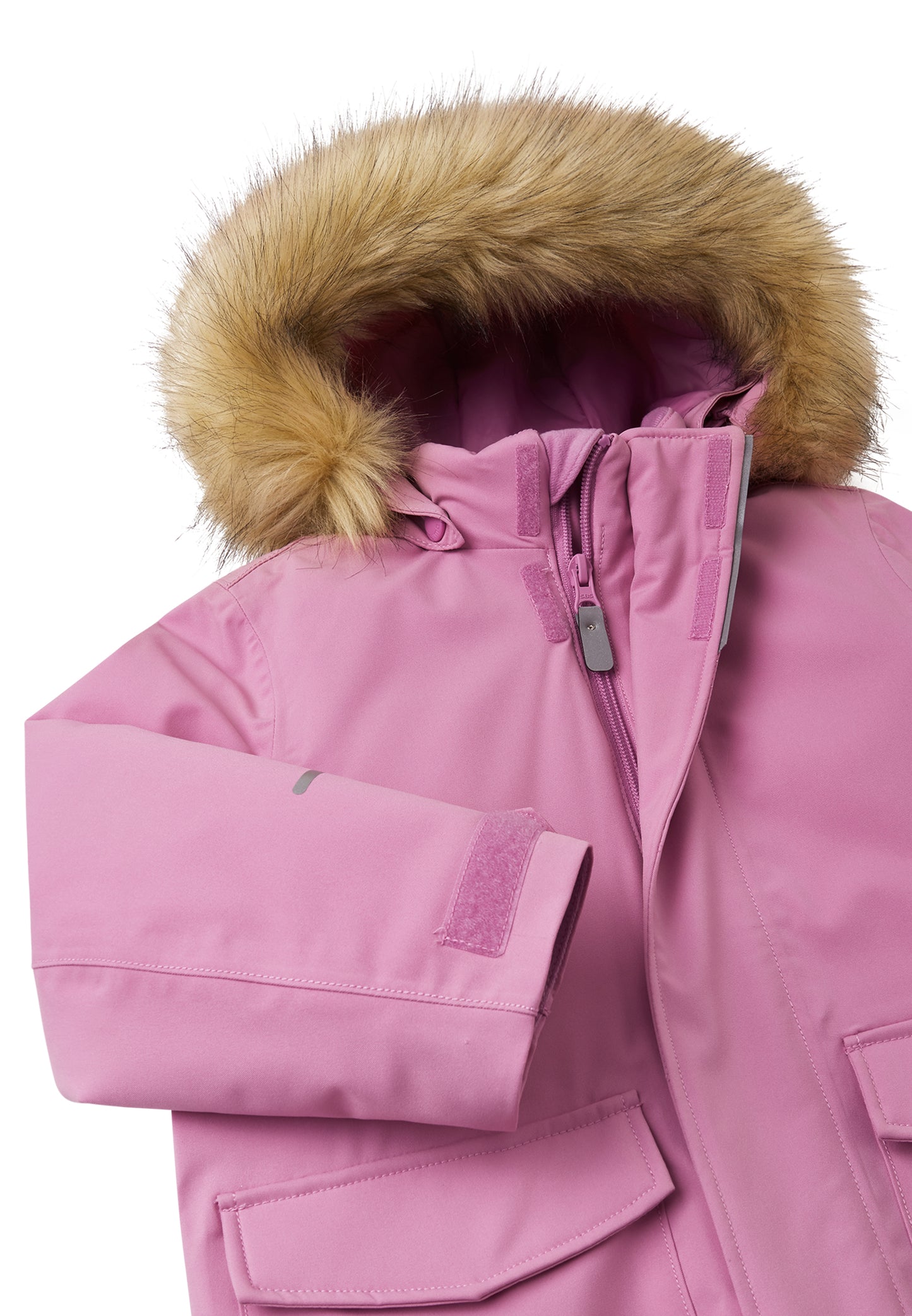 REIMA TEC warme Winterjacke/Parka AKTIONSFARBE<br>Mutka  <br>Gr. 110<br>warm wattiert mit Fellex <br>(hochwertige künstliche Daune) <br> Parka/Kurzmantel <br>WS 8'000 mm