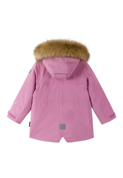 REIMA TEC warme Winterjacke/Parka AKTIONSFARBE<br>Mutka  <br>Gr. 110<br>warm wattiert mit Fellex <br>(hochwertige künstliche Daune) <br> Parka/Kurzmantel <br>WS 8'000 mm