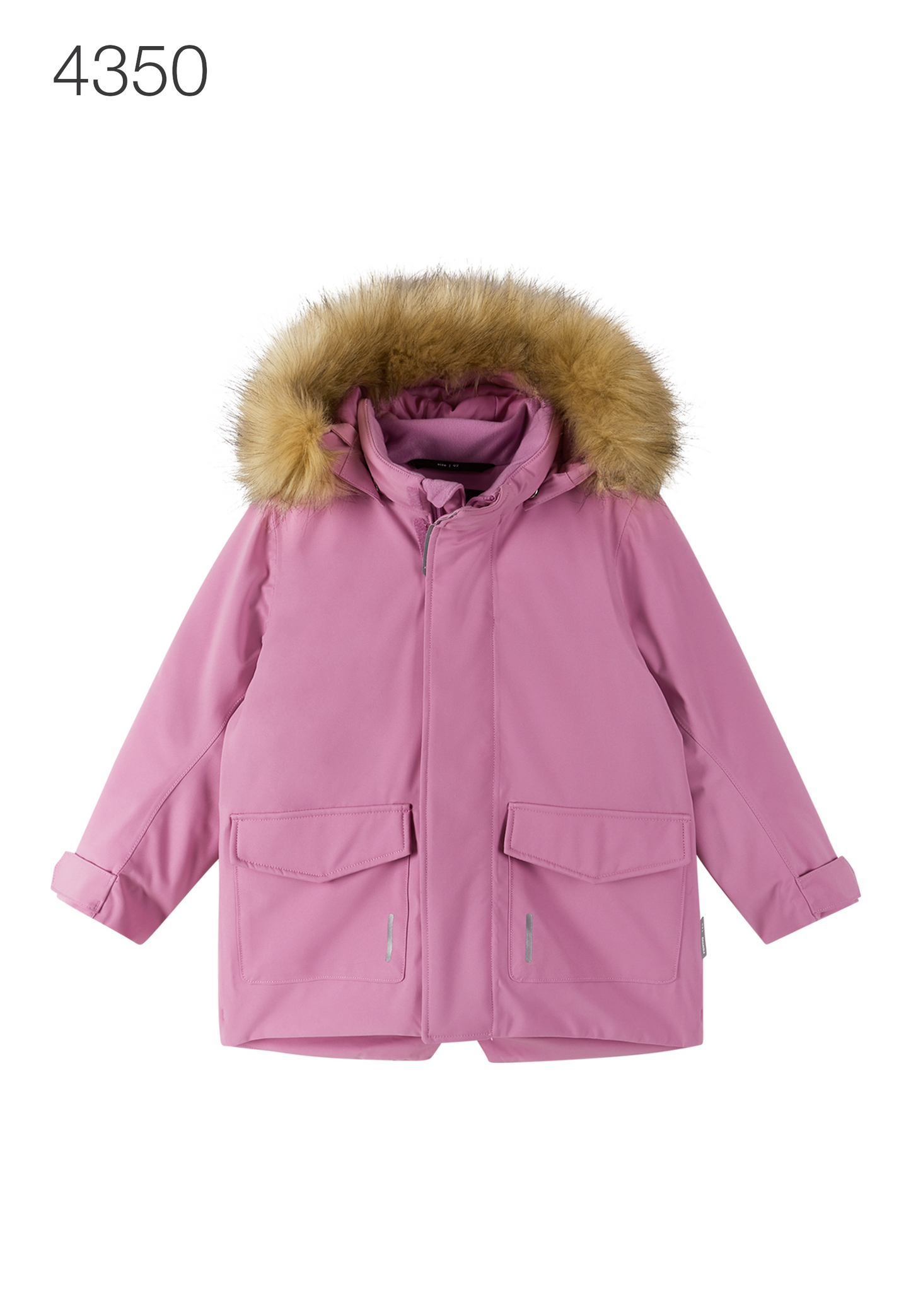 REIMA TEC warme Winterjacke/Parka AKTIONSFARBE<br>Mutka  <br>Gr. 110<br>warm wattiert mit Fellex <br>(hochwertige künstliche Daune) <br> Parka/Kurzmantel <br>WS 8'000 mm