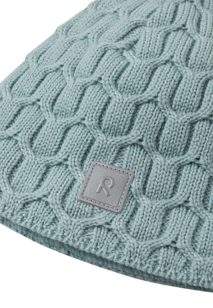 REIMA Mütze <br> Nyksund <br>Gr. 50<br>innen hautfreundliches Fleece<br> aussen warme, wasserabweisende Merino-Wolle<br>Windstopper-Membrane im Ohrbereich