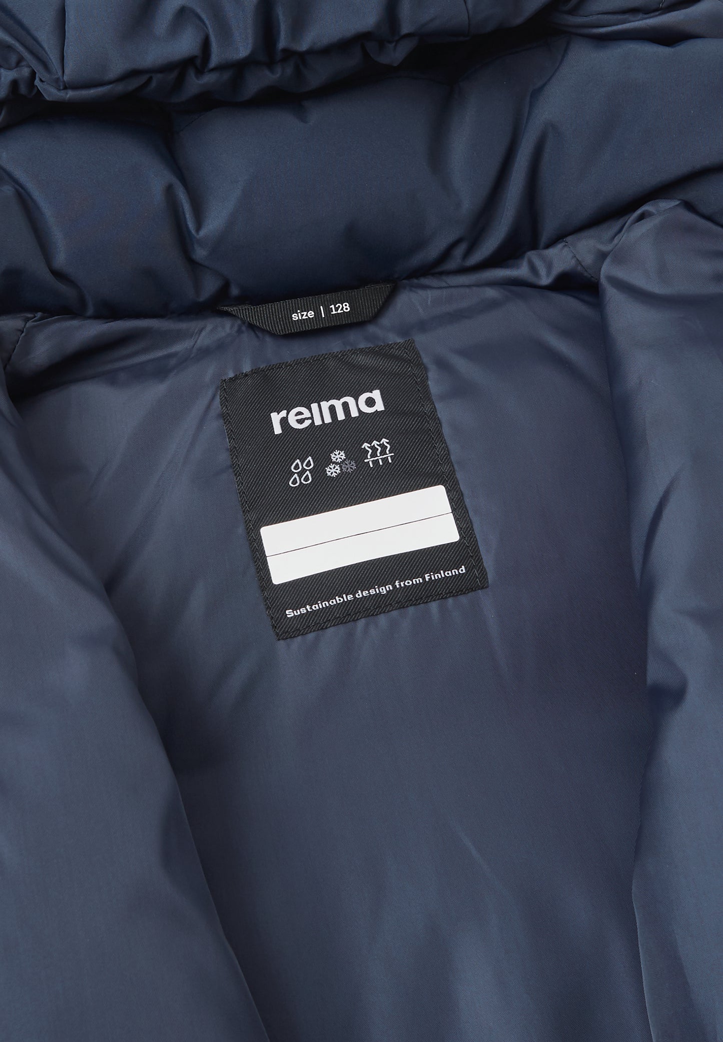 REIMA warme Daunen Winterjacke <br>Paimio <br> Gr. 116,122,128,140,146,152,158,164<br> echte zertifizierte Daune, waschbar<br> WS 10'000 mm