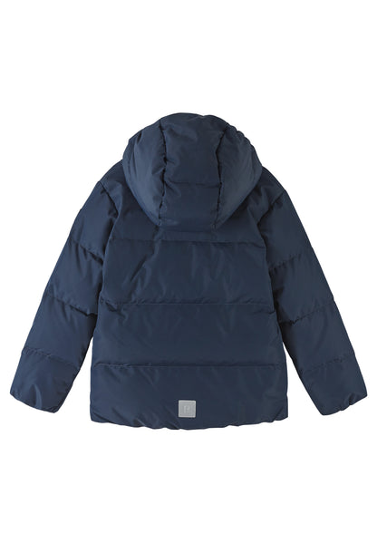 REIMA warme Daunen Winterjacke <br>Paimio <br> Gr. 116,122,128,140,146,152,158,164<br> echte zertifizierte Daune, waschbar<br> WS 10'000 mm