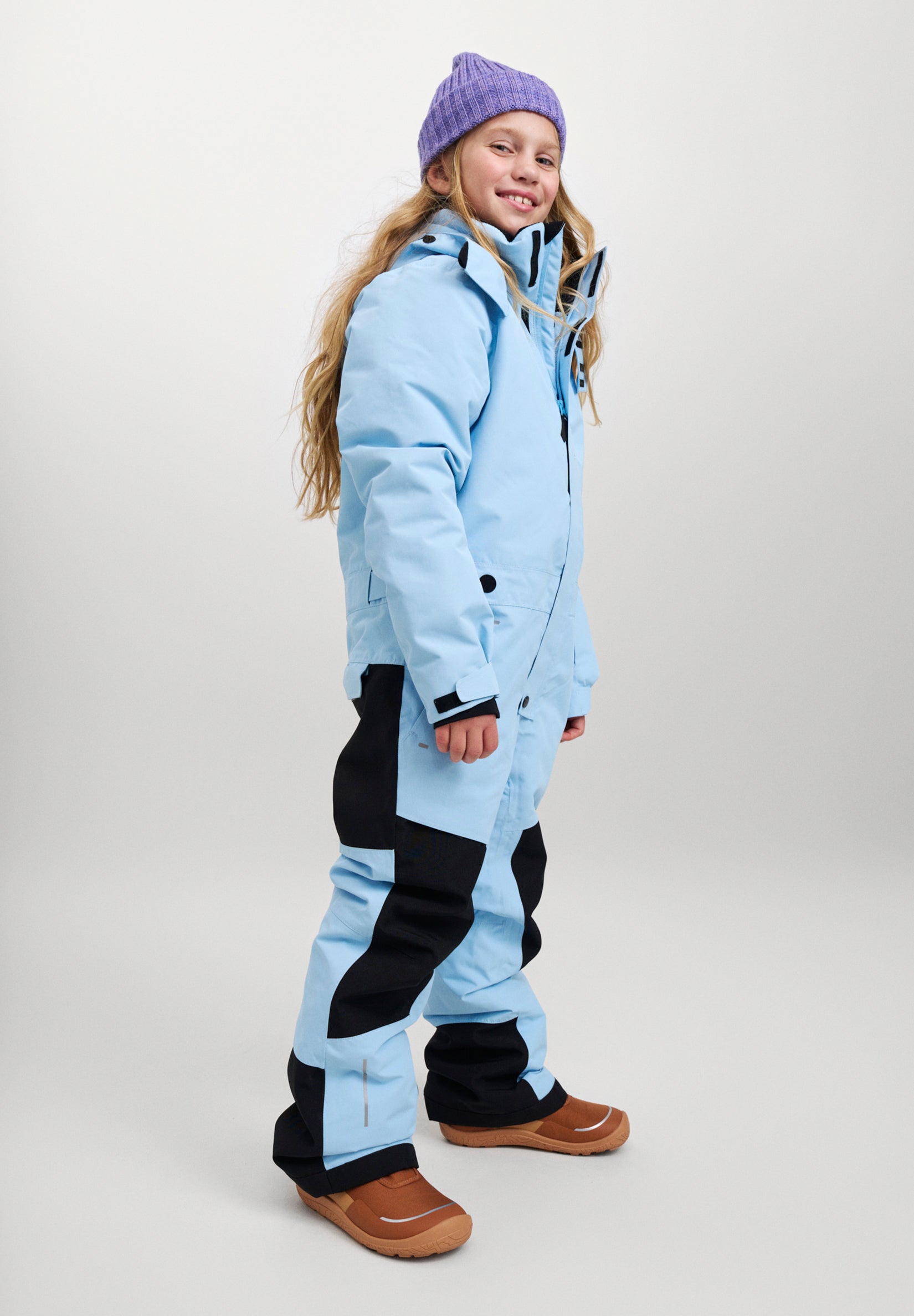 REIMA TEC Kinder Ski Overall / Skianzug Palaten hellblau 5100274B 6300