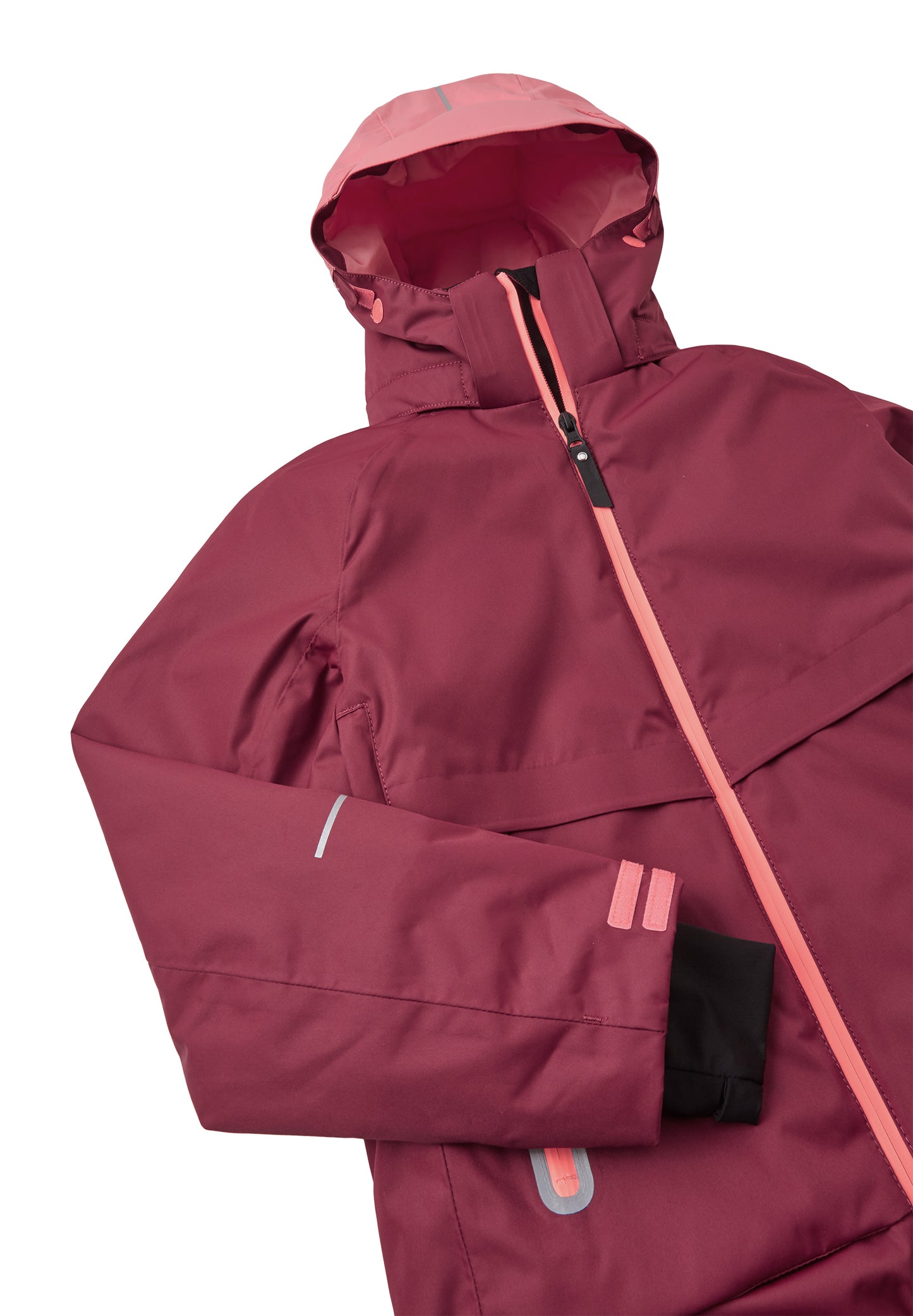 REIMA TEC Skijacke/Winterjacke Posio <br>Gr. 140 bis 164<br> Schneefang & verstellbare Ärmelbündchen mit Lycraeinsätzen<br> Lüftungs-Reissverschlüsse & wasserabweisende Taschen- und Front-Reissverschlüsse <br>funktionelle Details<br> WS 12'000 mm