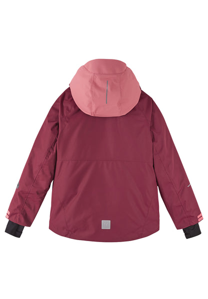 REIMA TEC Skijacke/Winterjacke Posio <br>Gr. 140 bis 164<br> Schneefang & verstellbare Ärmelbündchen mit Lycraeinsätzen<br> Lüftungs-Reissverschlüsse & wasserabweisende Taschen- und Front-Reissverschlüsse <br>funktionelle Details<br> WS 12'000 mm
