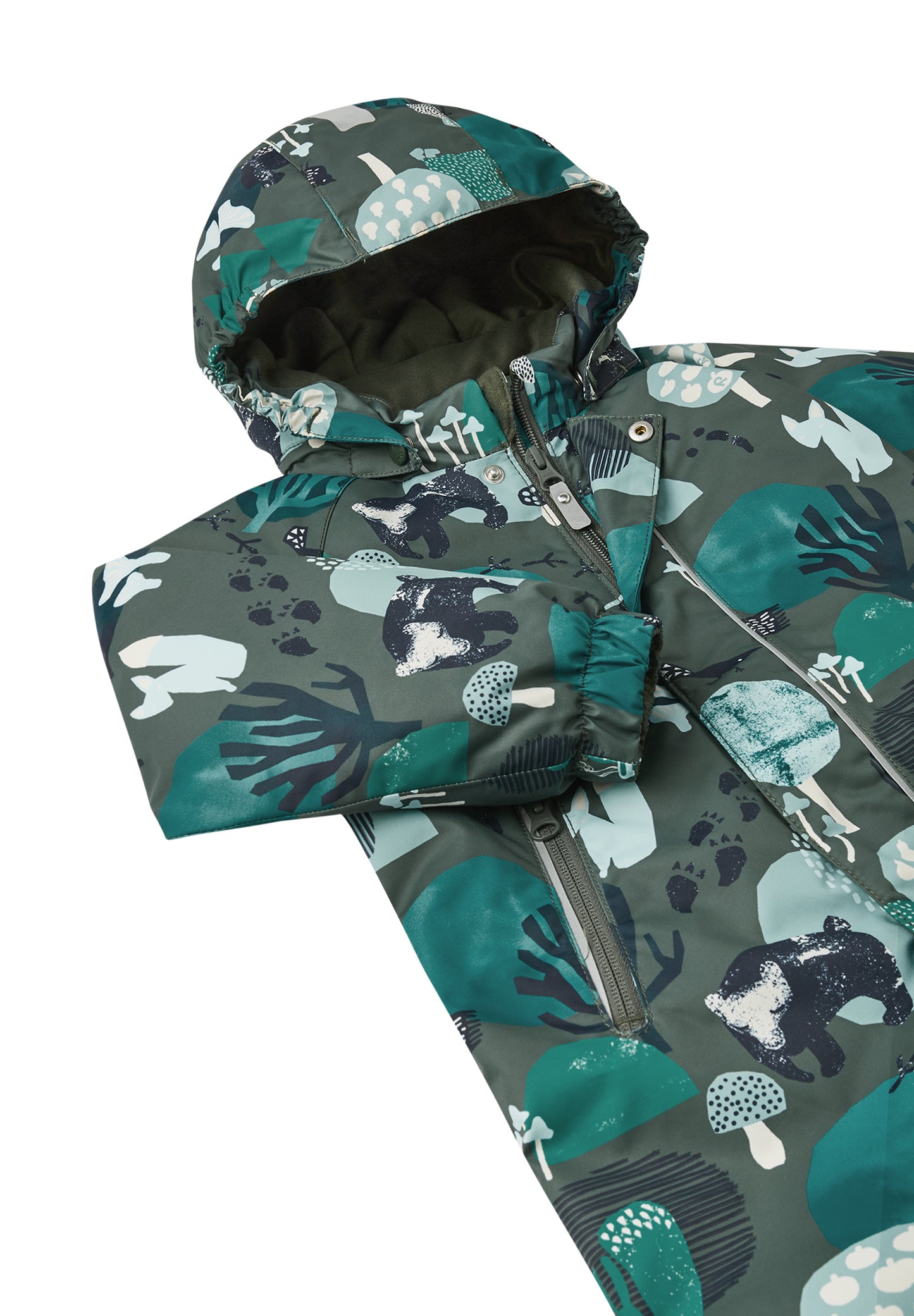REIMA TEC Winteroverall/Skianzug<br> Puhuri <br>Gr. 92, 98 <br> Po-Bereich extra dick isoliert<br> abnehmbare Fuss-Schlaufen<br> WS 10'000 mm