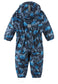 REIMA TEC Winteroverall/Skianzug<br> Puhuri <br>Gr. 74 bis 98 <br> Po-Bereich extra dick isoliert<br> abnehmbare Fuss-Schlaufen<br> WS 10'000 mm