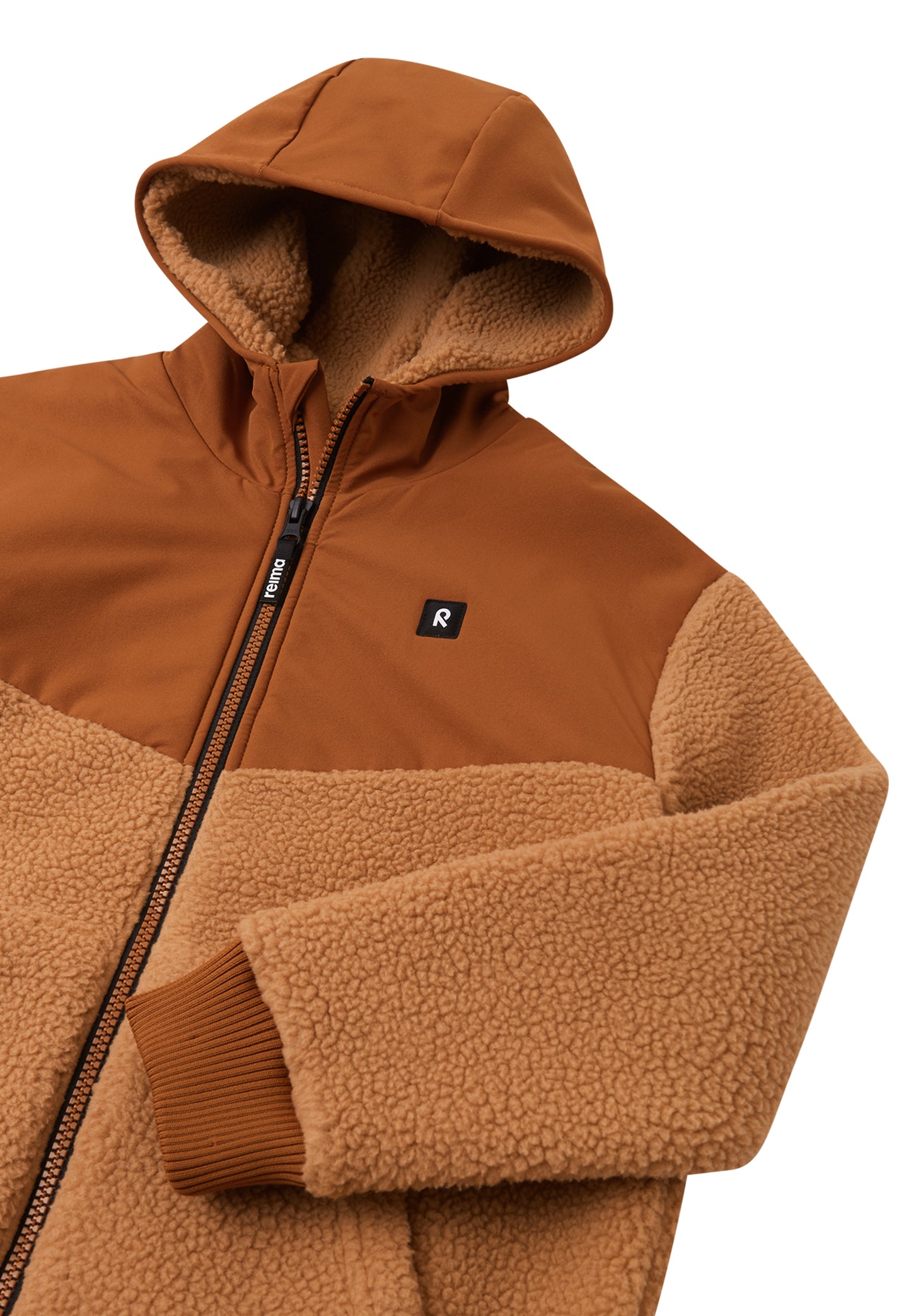 REIMA Fleece-Kapuzen-Jacke/Hoodie <br>Samota <br> Gr. 110, 134, 152, 158, 164<br> aussen warm und flauschig, innen hautfreundlicher Jersey<br> recyceltes Material<br> sehr warm, 310 g/m2 Dicke