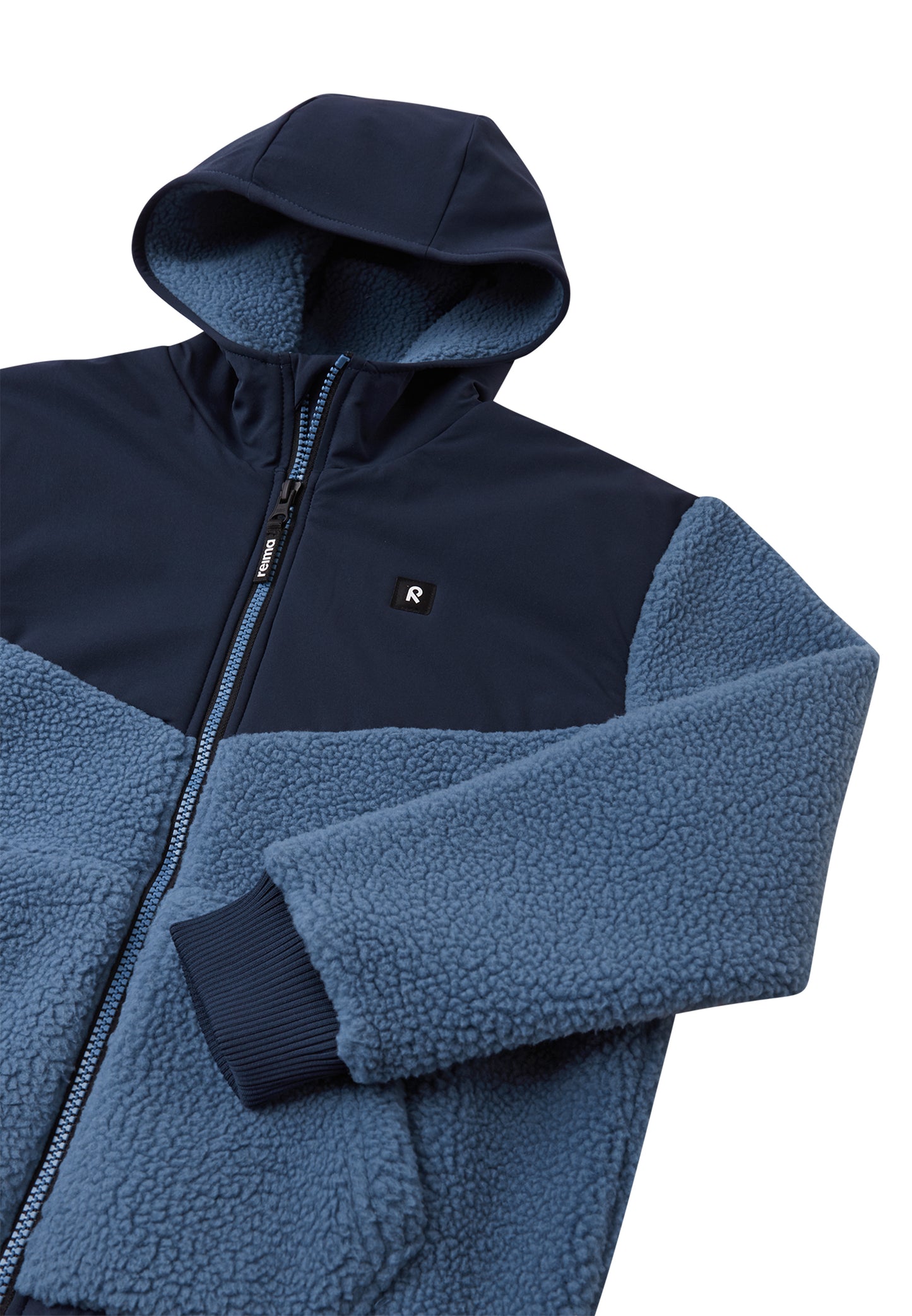 REIMA Fleece-Kapuzen-Jacke/Hoodie <br>Samota <br> Gr. 122, 158<br> aussen warm und flauschig, innen hautfreundlicher Jersey<br> recyceltes Material<br> sehr warm, 310 g/m2 Dicke
