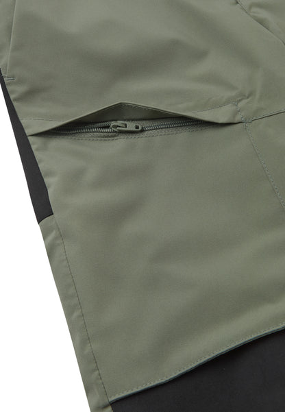 REIMA TEC Regenhose/Outdoorhose <br>Sampu <br>Gr. 104, 110, 122, 128, 134, 140, 146, 152, 158, 164 <br>Bund & Bein-Ende anpassbar<br> strapazierfähige Verstärkungen<br> WS 10'000 mm