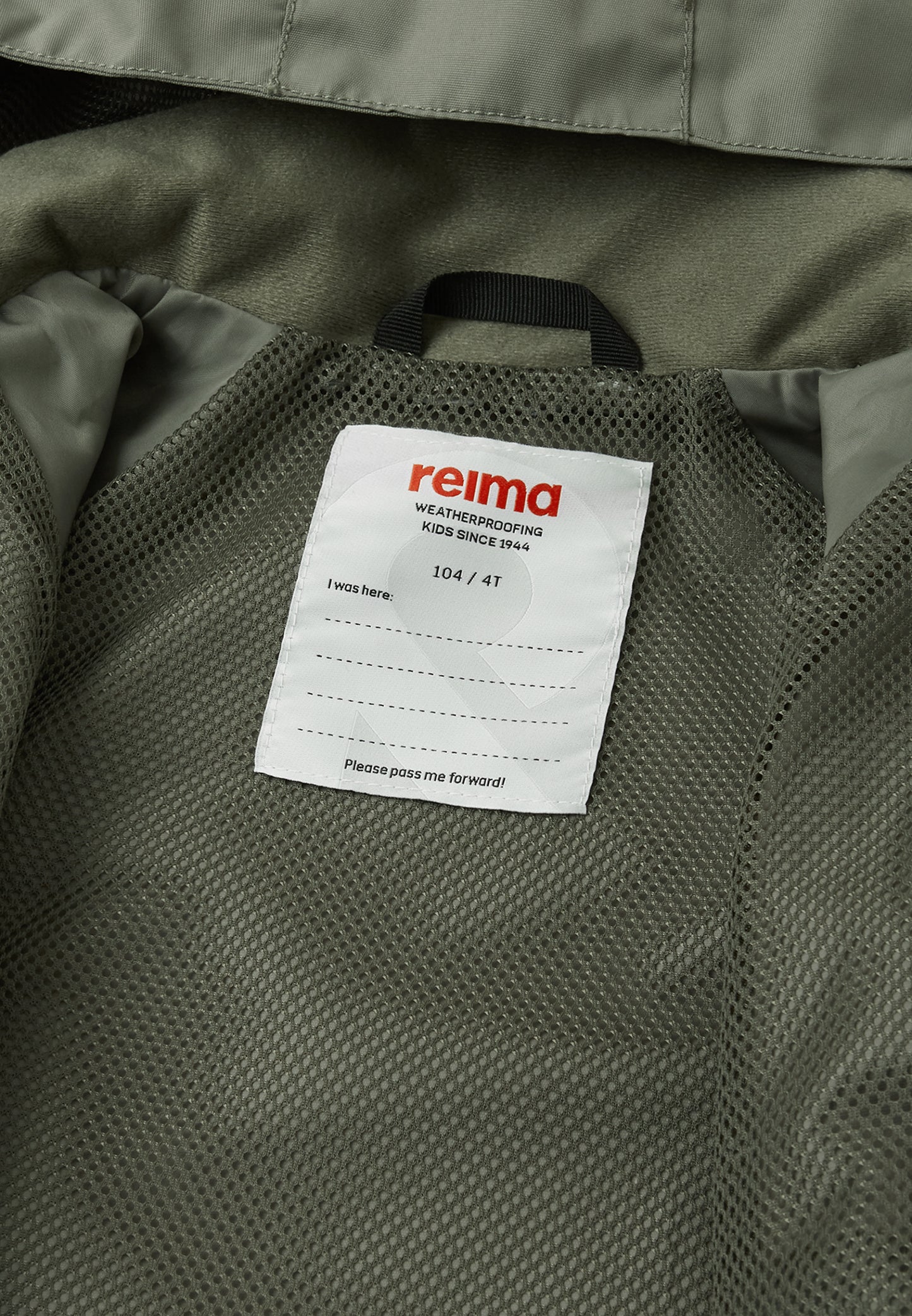 REIMA TEC Übergangs- und Regen-Jacke <br>Soutu <br>Gr. 98 - 164 <br>WS 10'000 mm