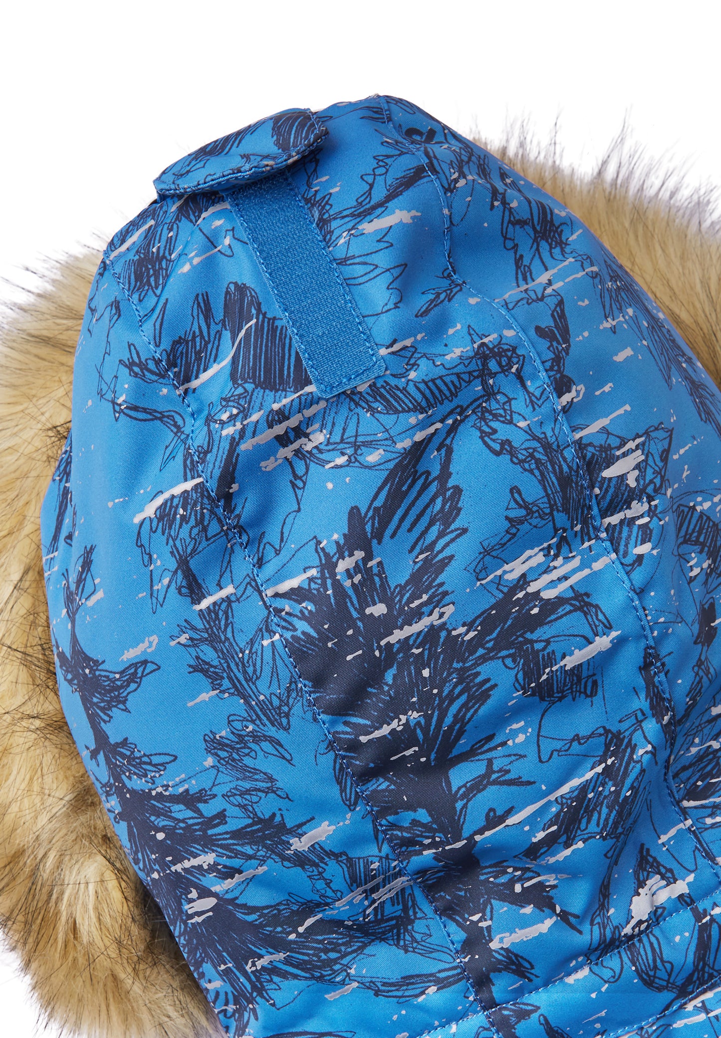 REIMA TEC Winterjacke Sprig<br>Gr. 104, 110, 116<br> komplette Jacke reflektiert stark im Dunkeln <br>Kunstpelz abnehmbar<br> WS 15'000 mm
