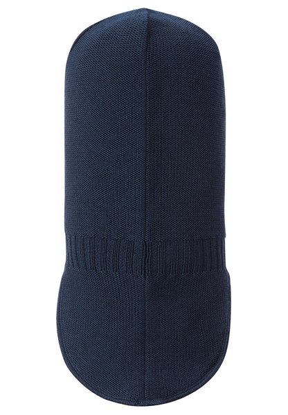 REIMA Schlupfmütze/Sturmmütze<br> Starrie <br> Gr. 46 - 52<br> innen hautfreundliche Baumwolle<br> aussen warme, wasserabweisende Merino-Wolle<br>winddichte Membrane im Ohrbereich
