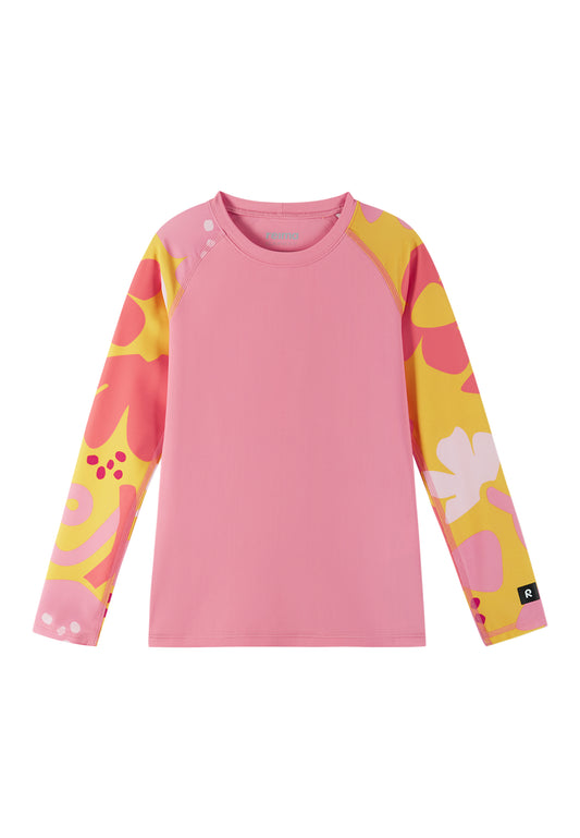 REIMA Kinder UV-Shirt / Badeshirt Sukeltaja rosa 5200140A 4370