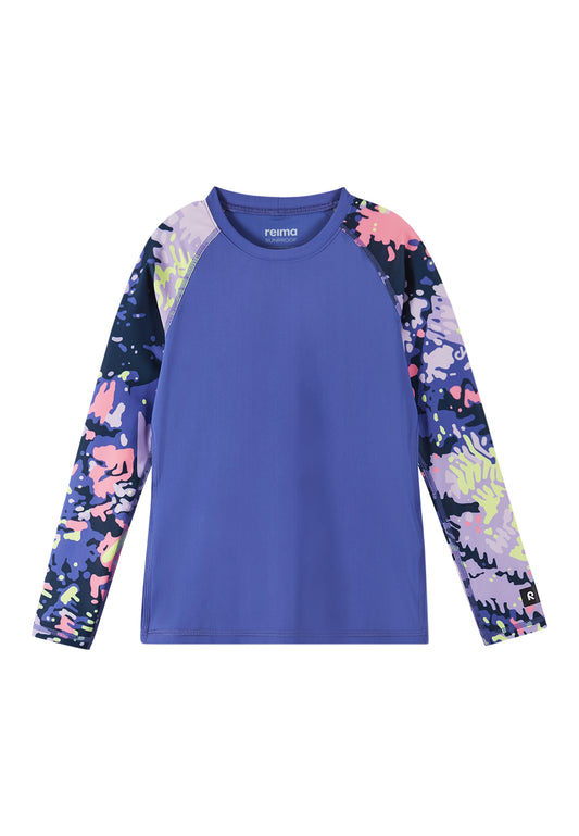 REIMA Kinder UV-Shirt / Badeshirt Sukeltaja violett 5200140A 5660
