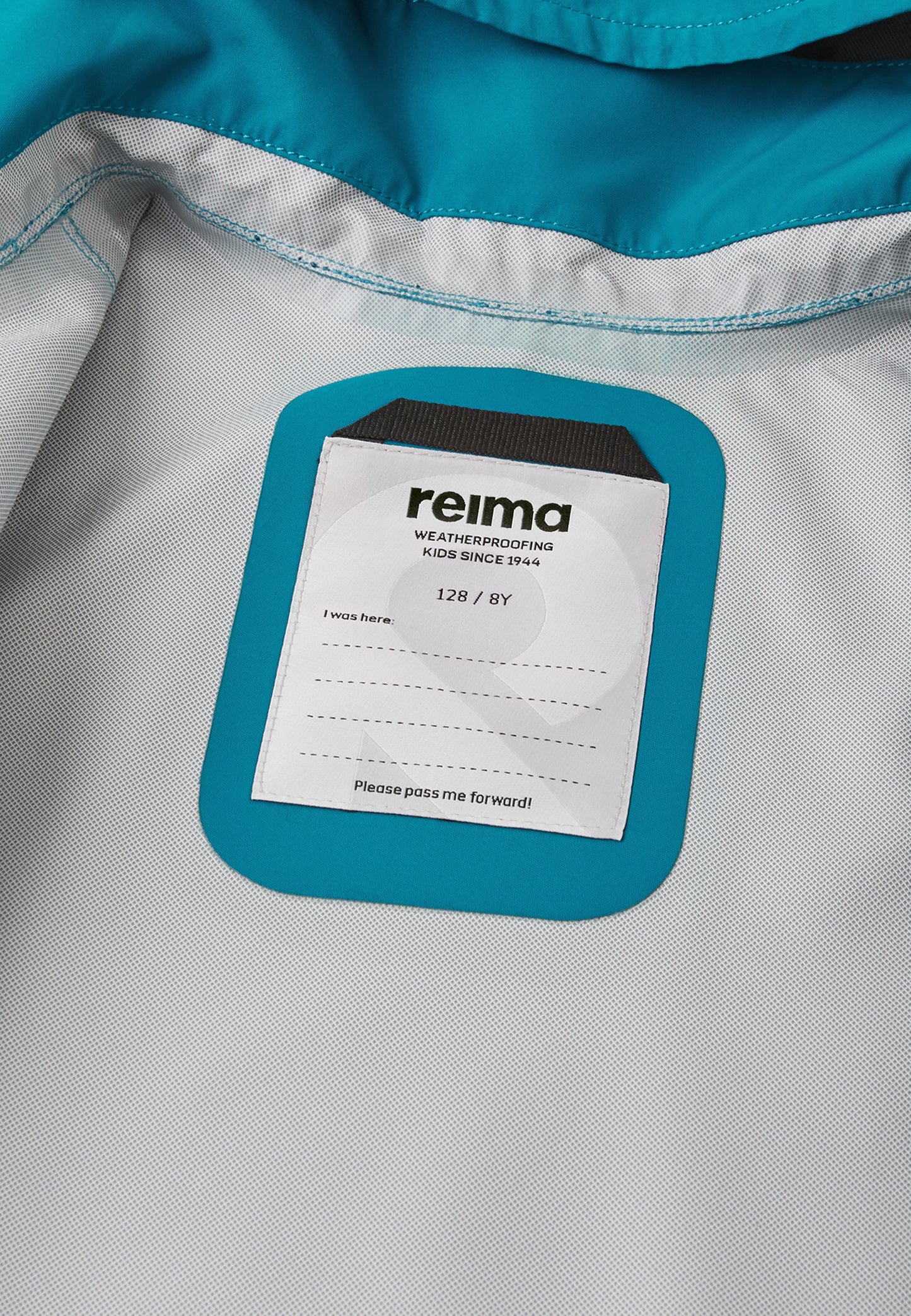 REIMA TEC Übergangs- und Regen-Jacke <br>Suojala <br>Gr. 140, 146, 158, 164 <br>ultraleicht, ungefüttert<br>WS 10'000 mm