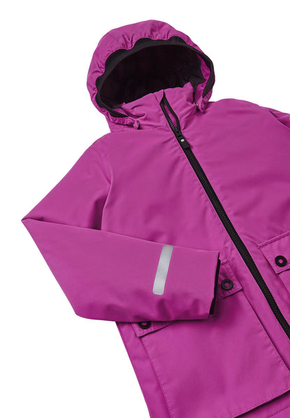 REIMA TEC 3in1 wattierte Übergangs- und Regen-Jacke <br>Syddi <br>Gr. 104<br> austrennbare Innenjacke mit Fellex wattiert <br>(künstliche Daune) <br> WS 10'000 mm