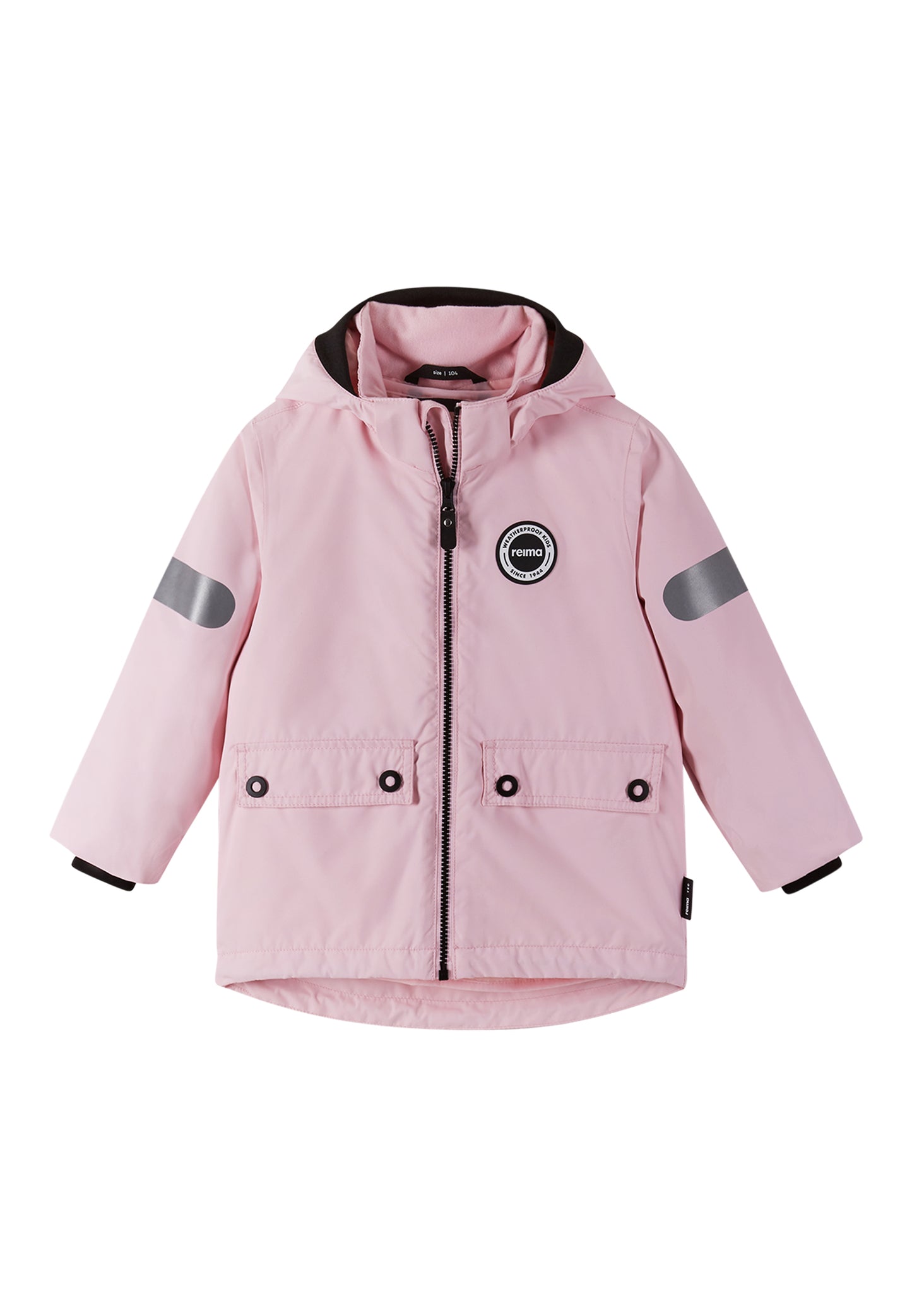 REIMA TEC 3in1 Kinder Regenjacke mit herausnehmbarer Weste rosa pink Sydvest 5100158A-4010