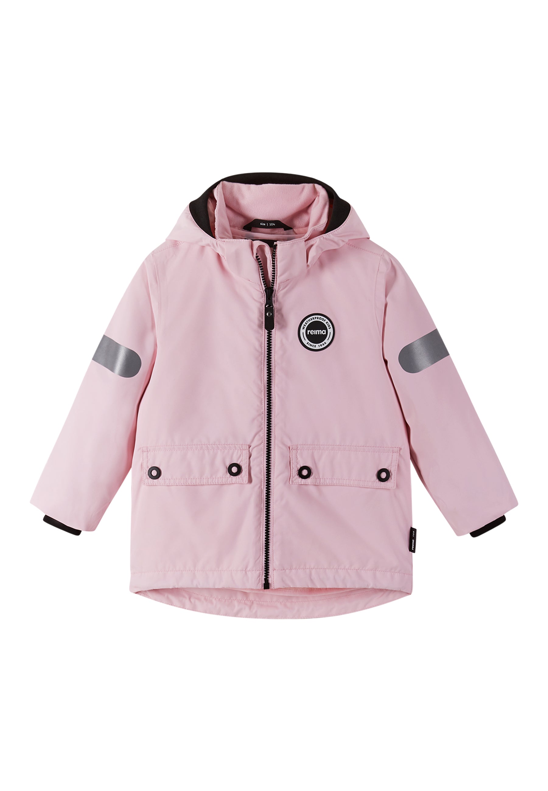 REIMA TEC 3in1 Kinder Regenjacke mit herausnehmbarer Weste rosa pink Sydvest 5100158A-4010