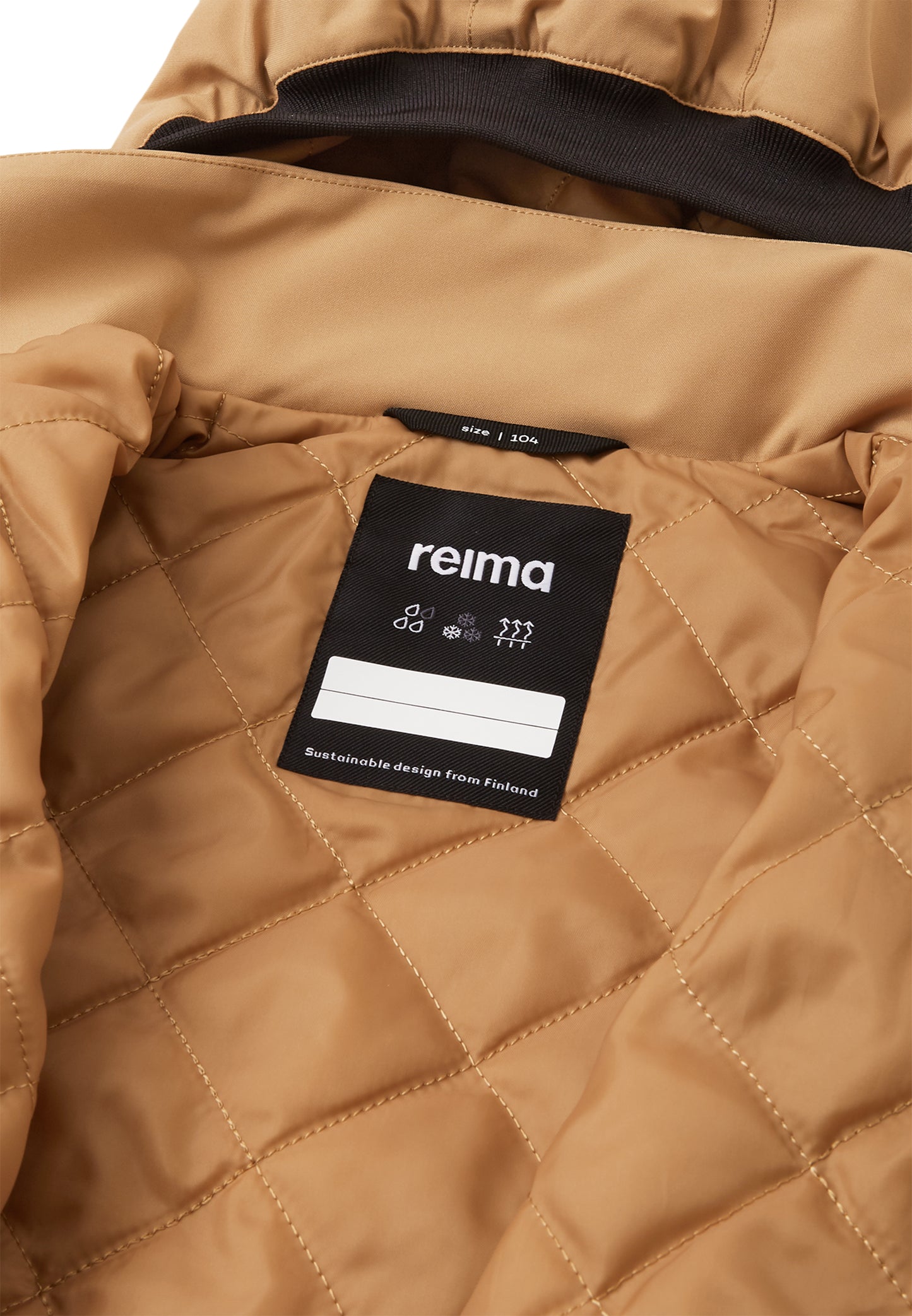 REIMA TEC gefütterte Übergangs- und Regen-Jacke <br>Symppis <br>Gr. 122<br> leicht wattiert mit künstlichen Daunen<br> WS 8'000 mm