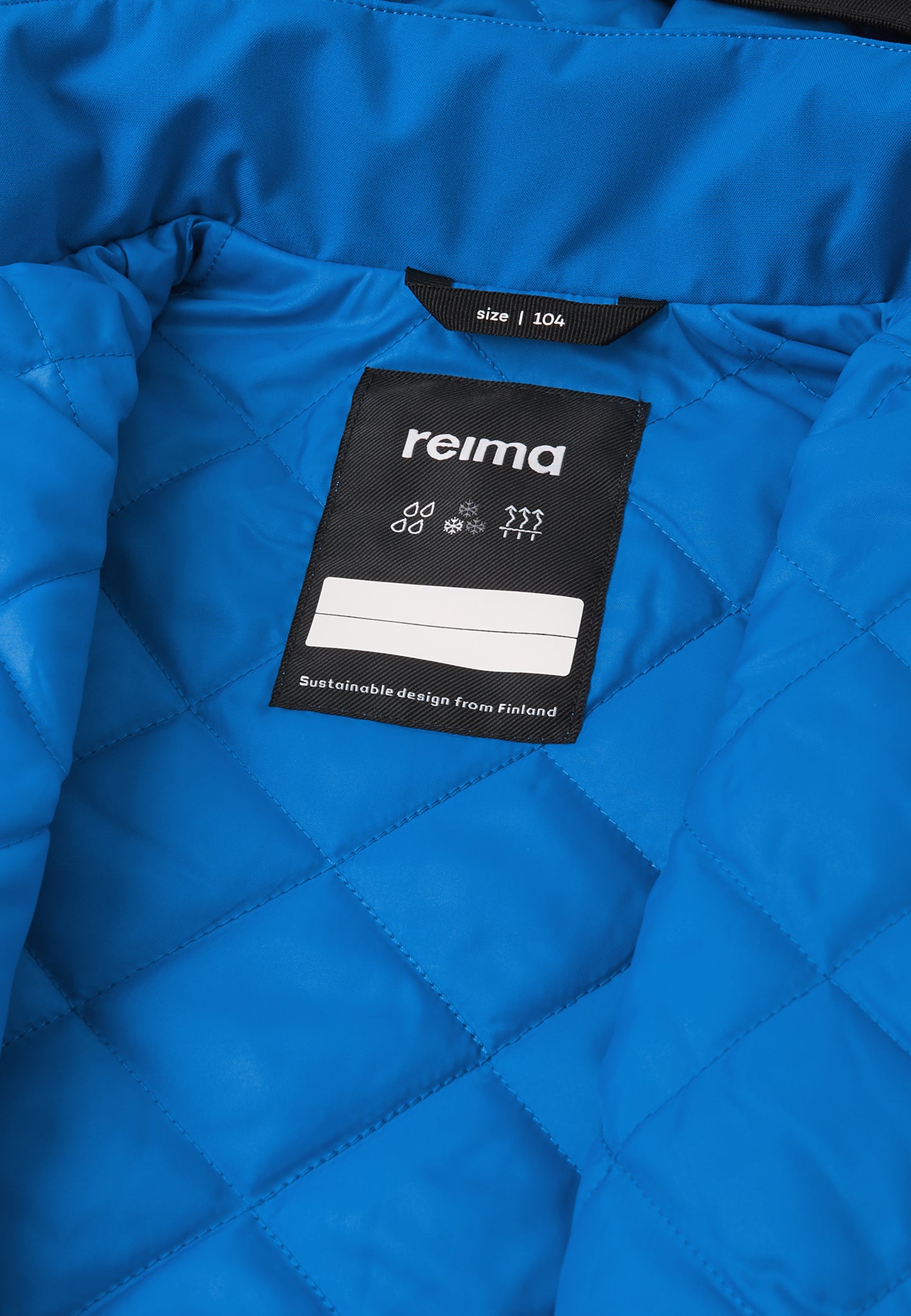 REIMA TEC gefütterte Übergangs- und Regen-Jacke <br>Symppis <br>Gr. 92<br> leicht wattiert mit künstlichen Daunen<br> WS 8'000 mm