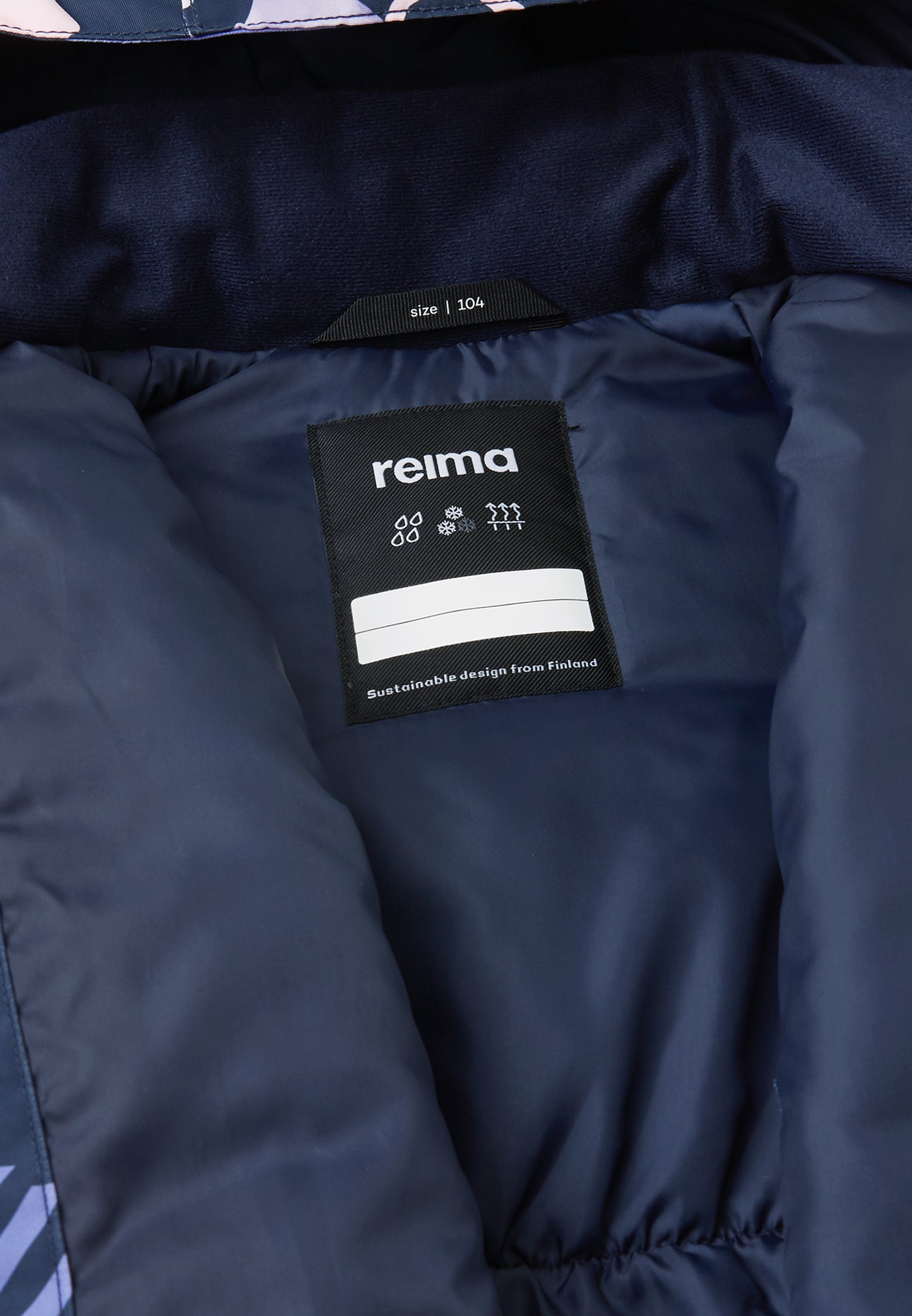 REIMA TEC Winterjacke/Parka Taho <br>Gr. 104, 110, 122, 128<br>  Taille regulierbar, langer Schnitt<br> WS 12'000