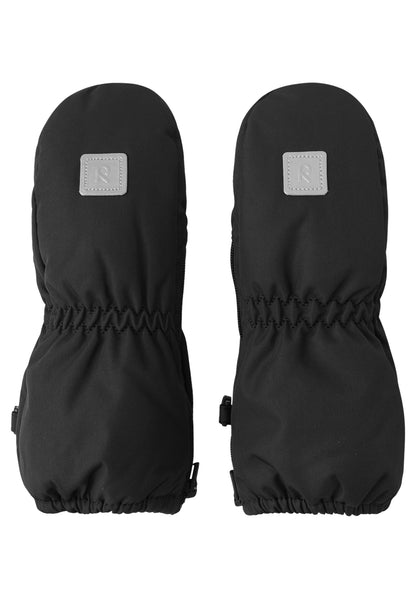 REIMA Winter-Fäustlinge für Kleinkinder <br>Tassu <br>Gr. 0 bis 3 (0 - 4 Jahre) <br>warme Prima-Loft®-Wattierung <br> Reissverschluss seitlich <br>lange Stulpen, Gummizug/Klett übers Handgelenk <br> stark wasserabweisend, extra warm<br> WS 12'000 mm