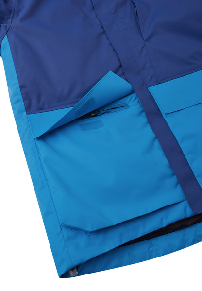 REIMA TEC Skijacke/Winterjacke Timola <br>Gr. 110, 128, 134, 140, 152<br> Schneefang & verstellbare Ärmelbündchen<br> funktionelle Details<br> WS 10'000 mm
