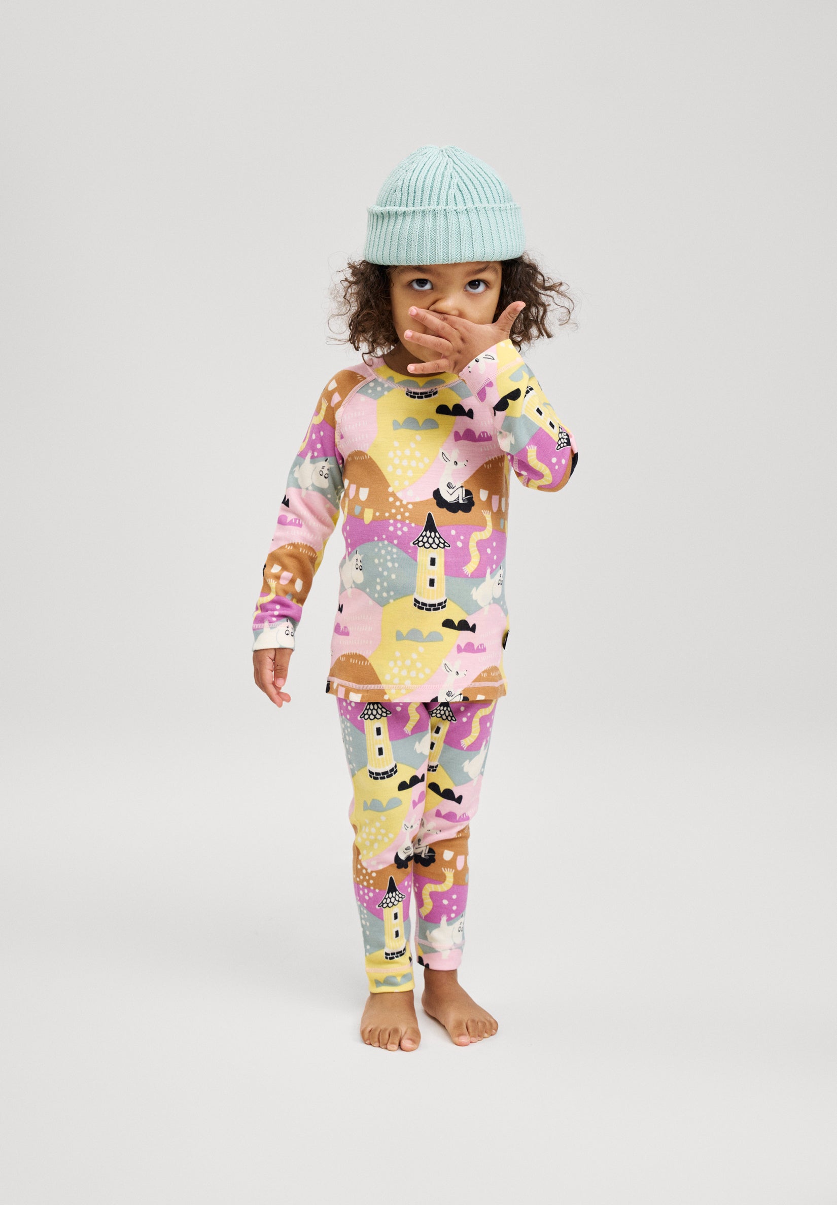 REIMA Kinder Thermowäsche Merinowolle/Tencel Trivsam rosa 5200021A 4015