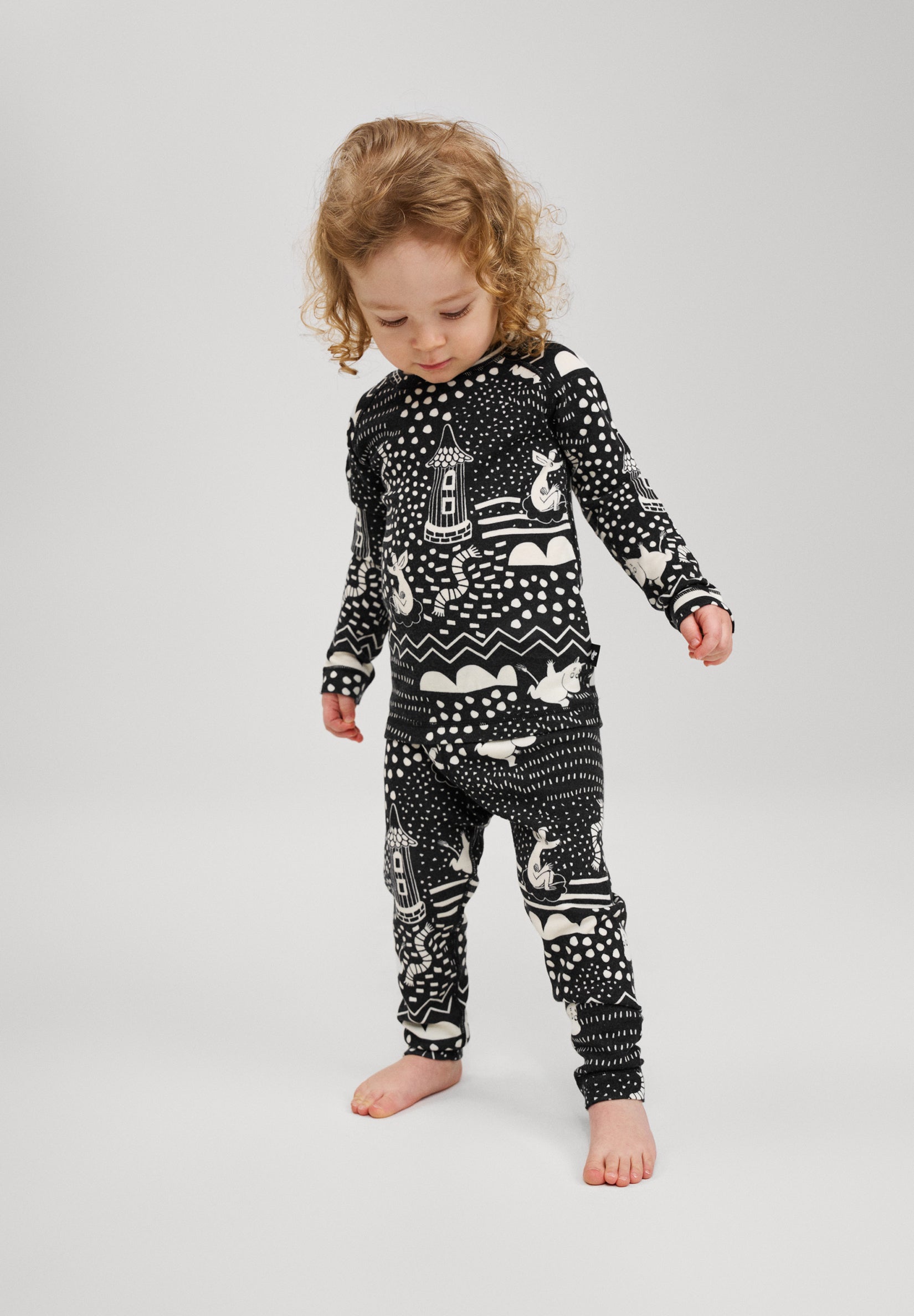 REIMA Kinder Thermowäsche Merinowolle/Tencel Trivsam schwarz 5200021A 9995