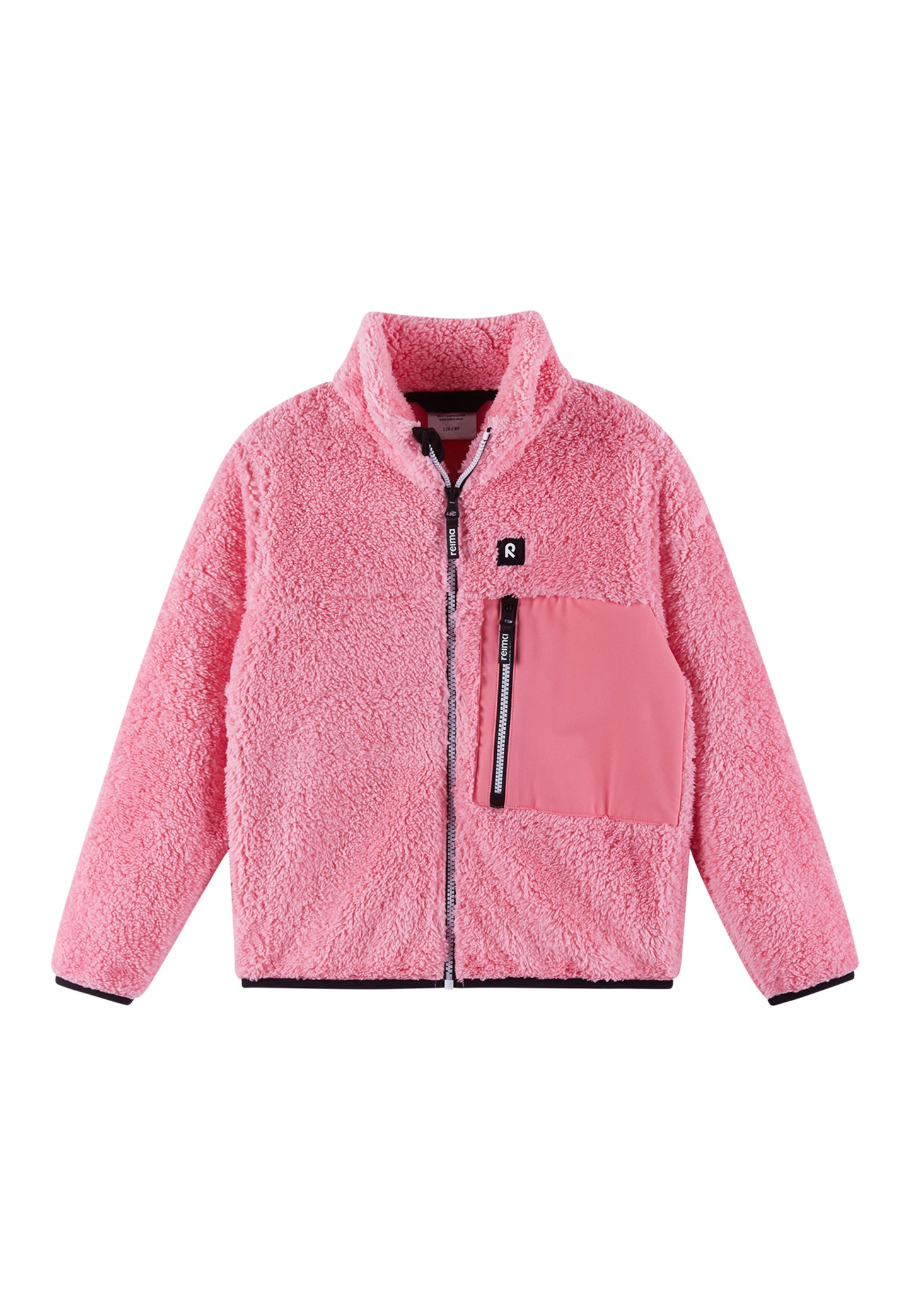 REIMA Fleece-Jacke <br> Turilas<br> Gr. 104, 110, 140<br> aussen warm und flauschig, innen hautfreundliches Fleece<br> recyceltes Material<br> sehr warm, 370 g/m2 Dicke