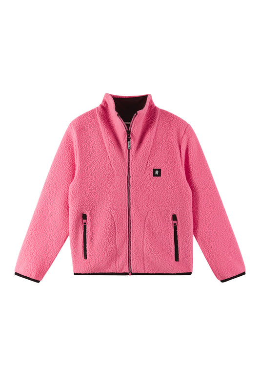 REIMA Kinder Plüsch-Fleece-Jacke Turkki 5200007A 3310 pink rosa